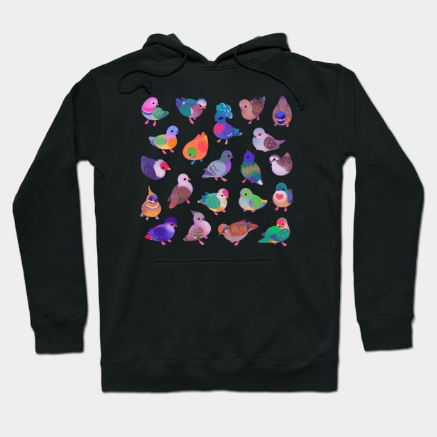 Wild pigeon Hoodie by pikaole